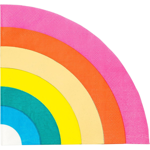 Rainbow Shaped Paper Napkins