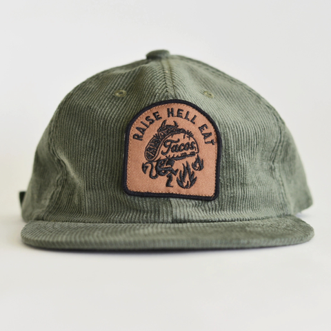 Raise Hell Eat Tacos Hat by Pyknic