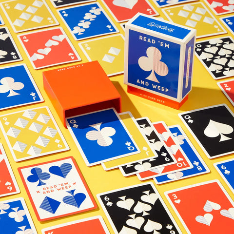 Read 'Em And Weep Playing Card Set - Brass Monkey