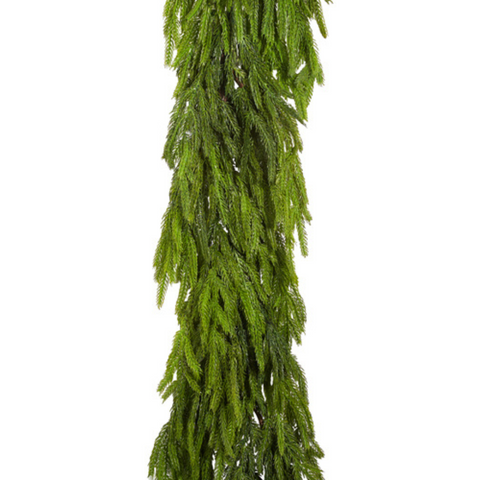 Real Feel Norfolk Pine Garland, 6'