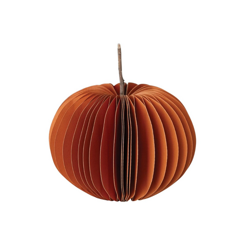 Folding Honeycomb Pumpkin 5"