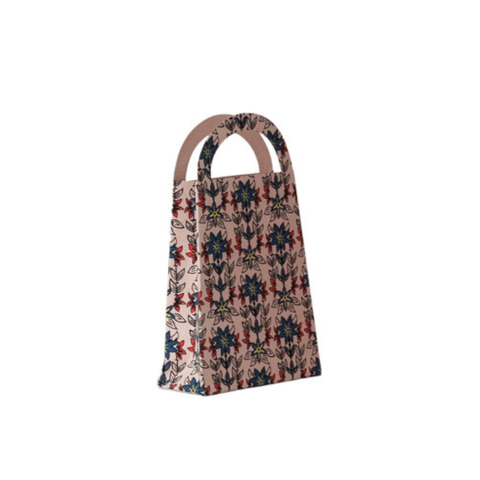 Recycled Paper Gift Bag - Pink