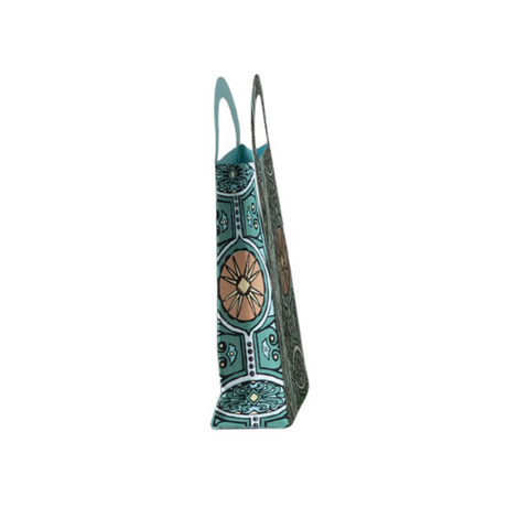 Recycled Paper Gift Bag - Turquoise