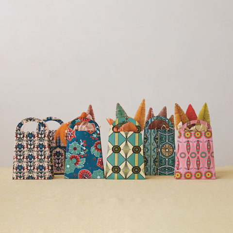 Recycled Paper Gift Bag - Pink