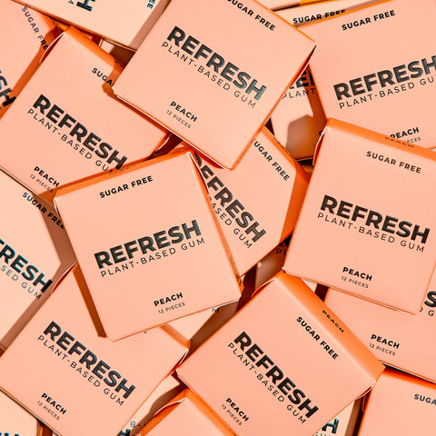 Refresh Sugar Free Peach Gum
