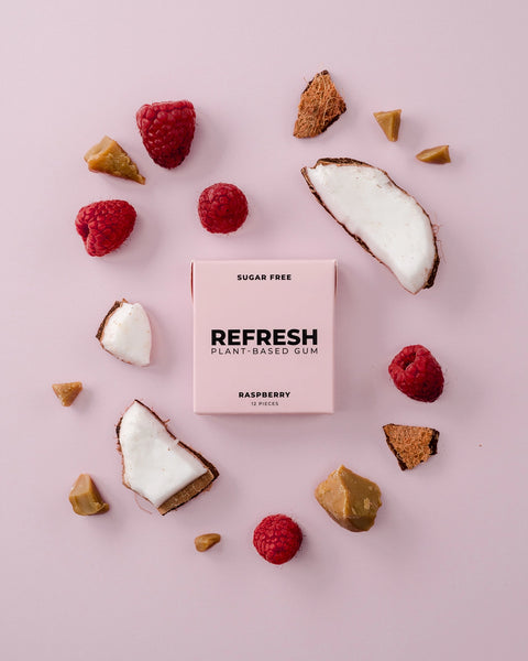 Refresh Sugar Free Raspberry Gum