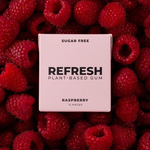 Refresh Sugar Free Raspberry Gum