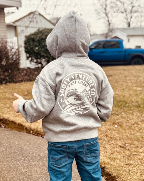 Youth Sooty Surf Hoodie Sweatshirt - Sooty Venture Co.