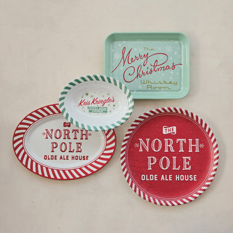 Kris Kringle's Happy Hour Lounge Serving Bowl