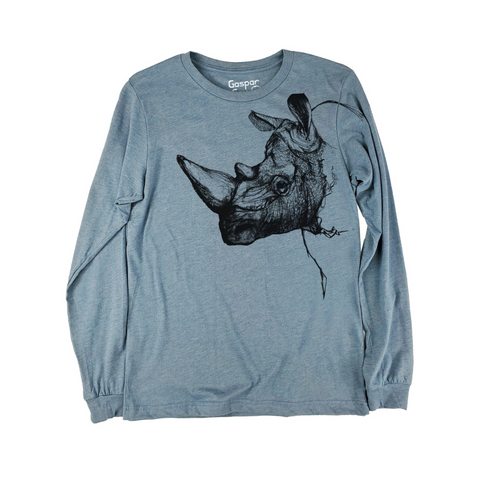 Rhino Lyle Men's Long Sleeve Tee - Slate