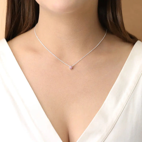 Belle Necklace - Rhodochrosite - Boma