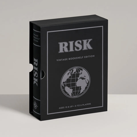 "Risk" - Vintage Bookshelf Edition