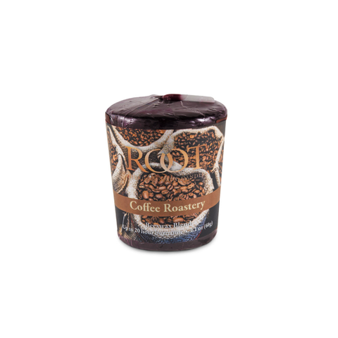 Root 20 Hour Beeswax Blend Votive - Coffee Roastery - Root Candles