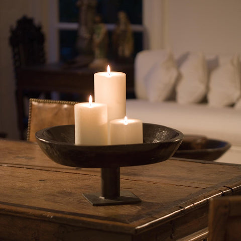 Root 3" x 3" Timberline™ Pillar Candle - Buttercream - Root Candles