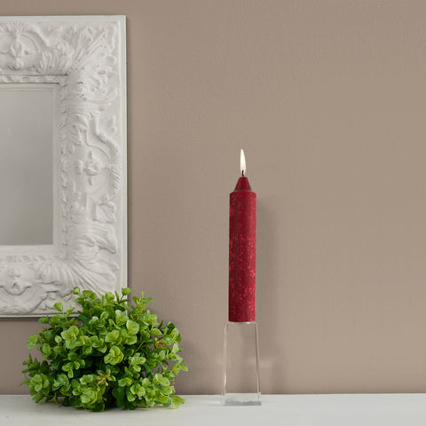 Root 7" Timberline™ Collenette® Taper Candle - Garnet - Root Candles