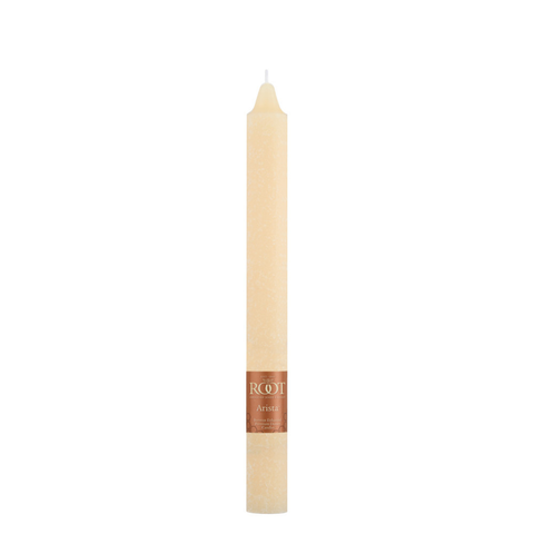 Root 9" Timberline™ Arista® Dinner Candle - Buttercream - Root Candles