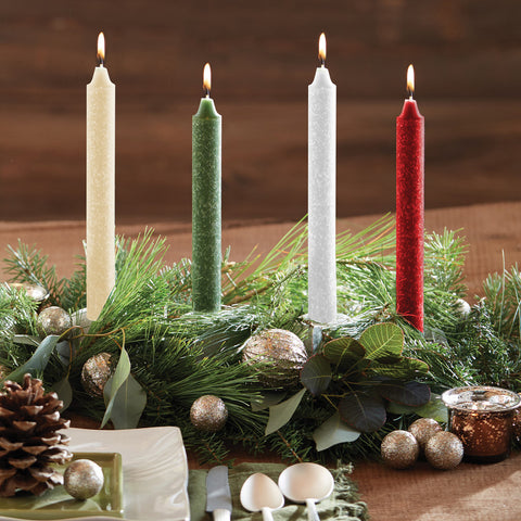 Root 9" Timberline™ Arista® Dinner Candle - Garnet - Root Candles