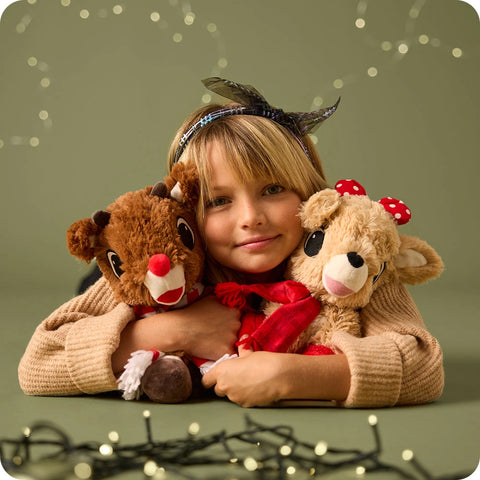 Rudolph With Scarf Warmies®