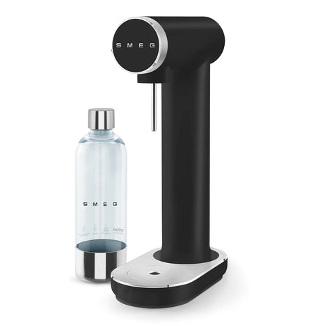 SMEG Contemporary Sparkling Water Maker, Matte Black