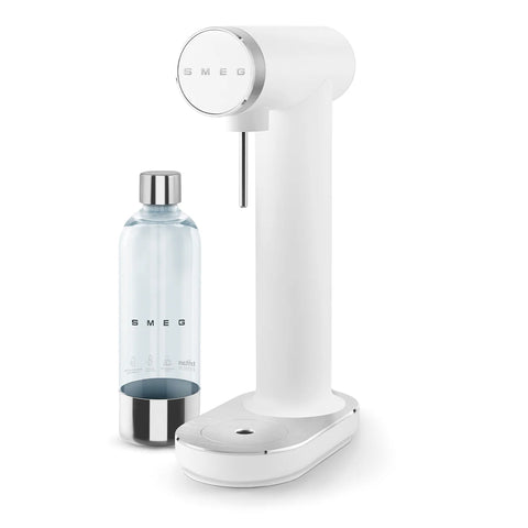 SMEG Contemporary Sparkling Water Maker, Matte White