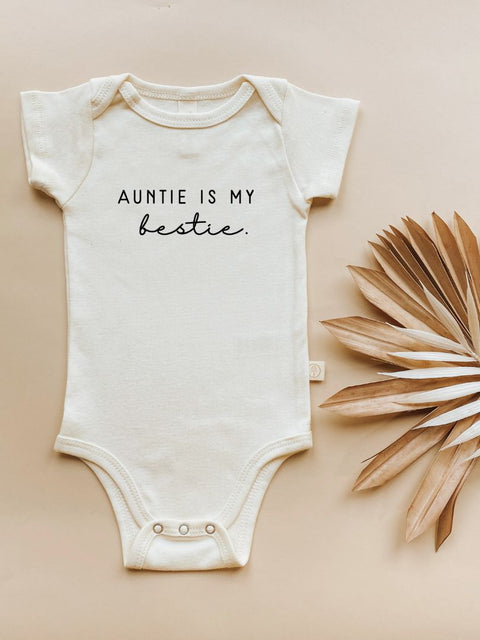 SSO Auntie Bestie, 0/3m, Cream