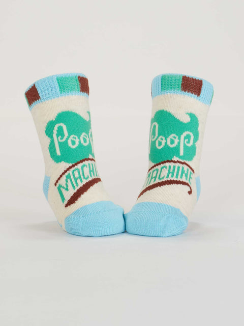 Napping? In This Economy?/Poop Machine Baby Socks