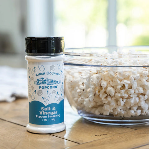 Salt & Vinegar Popcorn Seasoning - Amish Country Popcorn