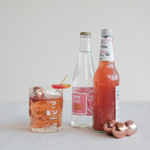 Santa Head Shaped Drinking Glass
