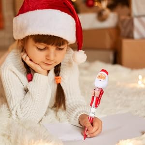 Santa Light-Up Punching Pen
