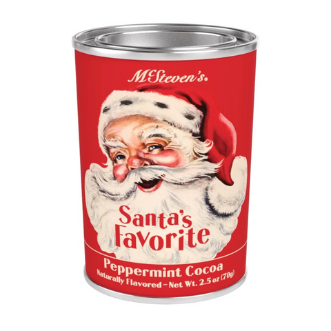 Santa's Favorite Peppermint Hot Cocoa Mix - 2.5 oz Tin
