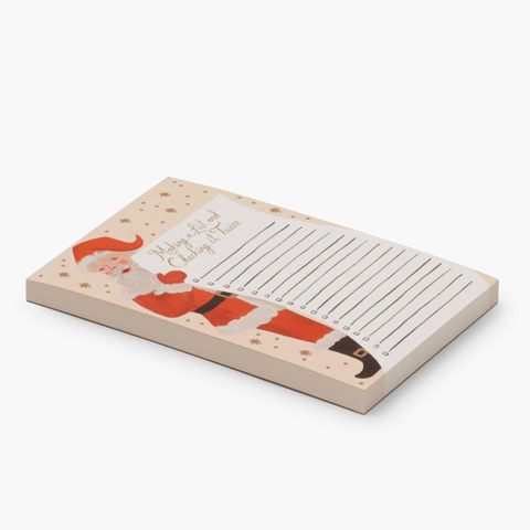 Santa's List Notepad - Rifle Paper Co