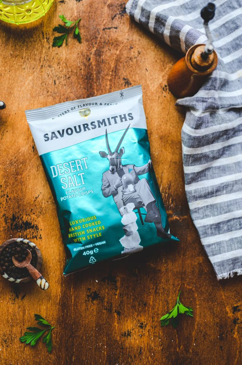 Savoursmiths Desert Salt Potato Crisps, 40g