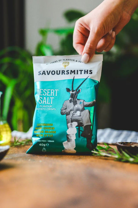 Savoursmiths Desert Salt Potato Crisps, 40g