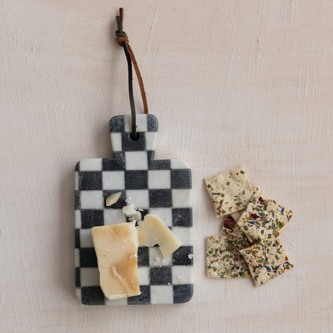 Scacchi Marble Cheese/Serving Board