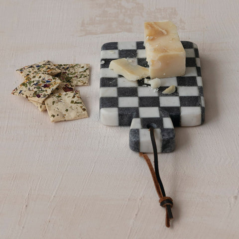 Scacchi Marble Cheese/Serving Board