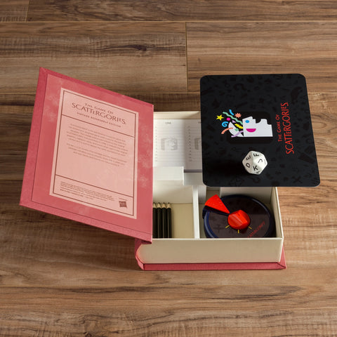 "Scattergories" - Vintage Bookshelf Edition