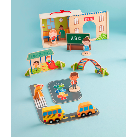 School Wood Boxed Set