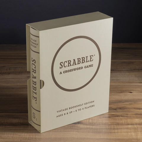 "Scrabble" - Vintage Bookshelf Edition