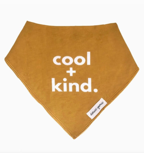 Cool + Kind Bandana Bib, OS, Golden