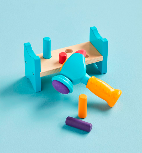 Musical Light Up Hammer & Pounding Bench Set