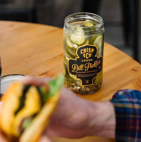 Crisp & Co. Grand Dill Pickles, 24 oz