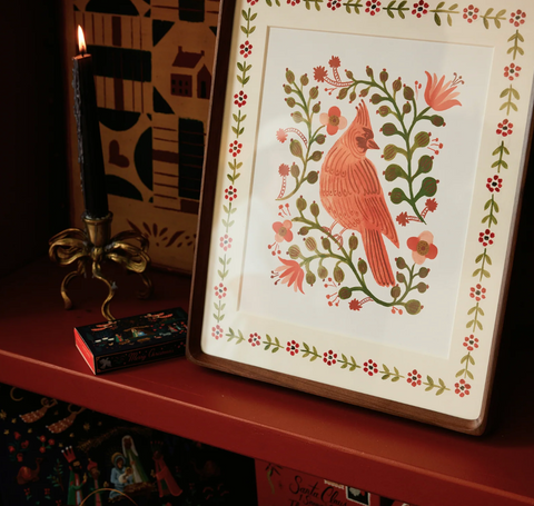 Cardinal Art Print - Rifle Paper Co