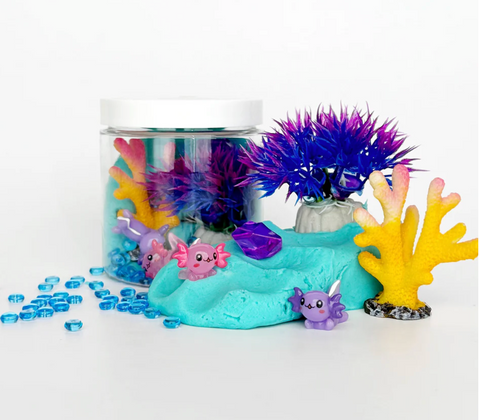 Axolotl Mini "Dough-To-Go" KidDough - EarthGrown KidDough