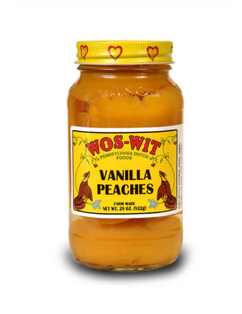 Wos-Wit- Vanilla Peaches, 29 oz