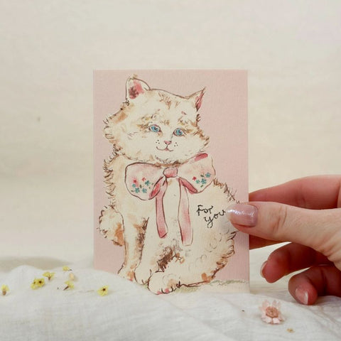 Purrfect Kitty For You - Everyday Card, 9 x 14cm