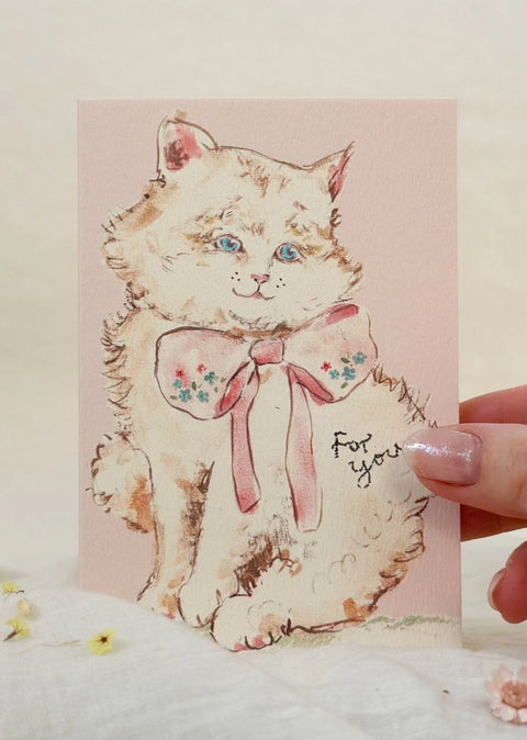 Purrfect Kitty For You - Everyday Card, 9 x 14cm