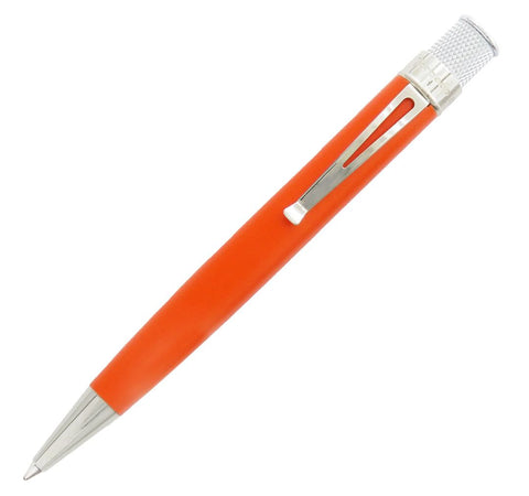 Retro51 Tornado™ Seasonal Touch - Autumn Orange Rollerball, 6.75" x 1.75", Orange