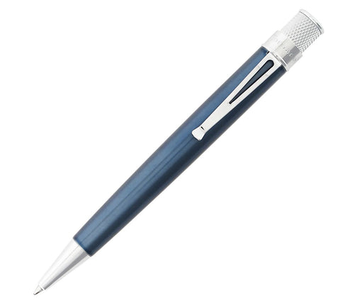 Retro51 Tornado™ Classic Lacquer - Ice Blue Rollerball, 6.75" x 1.75", Blue