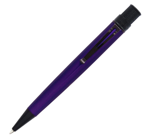 Retro51 Tornado™ Stealth - Midnight Purple Rollerball, 6.75" x 1.75", Purple