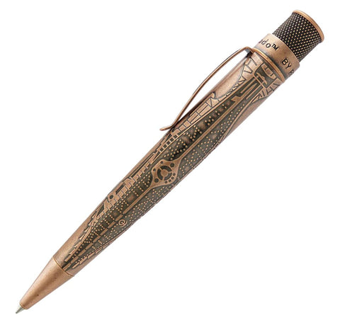 Retro51 The Nautilus - Tornado™ Big Shot Rollerball, 6.75" x 1.75", Copper